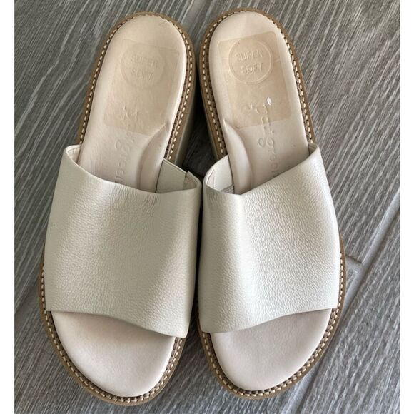 PAUL GREEN Lola Platform Leather Sandals Size 6.5